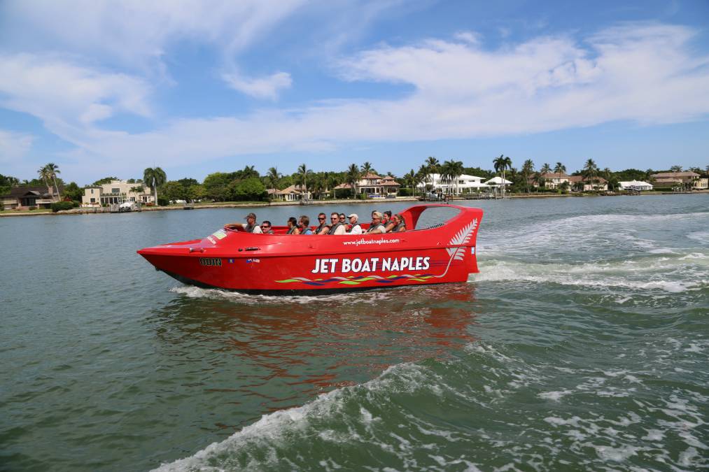 Rates and Times for Jet Boat Eco Thrill Tour in Naples Pure Naples